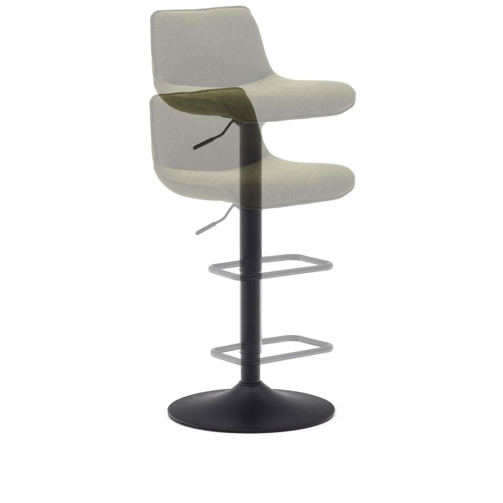 Barstoel ZENDA - Beige/Wit KAV C0600012SO06