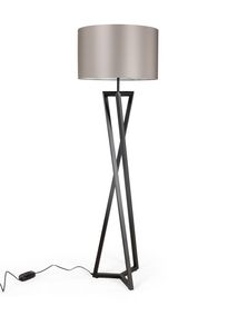 Vloerlamp ATRANI - Taupe/Zwart C-ZTA VL ATR