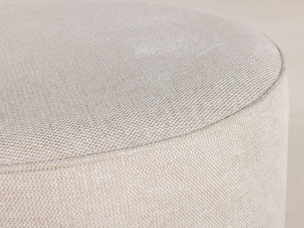 Voetbank GLASGOW - Beige FDF GL VBR-P01