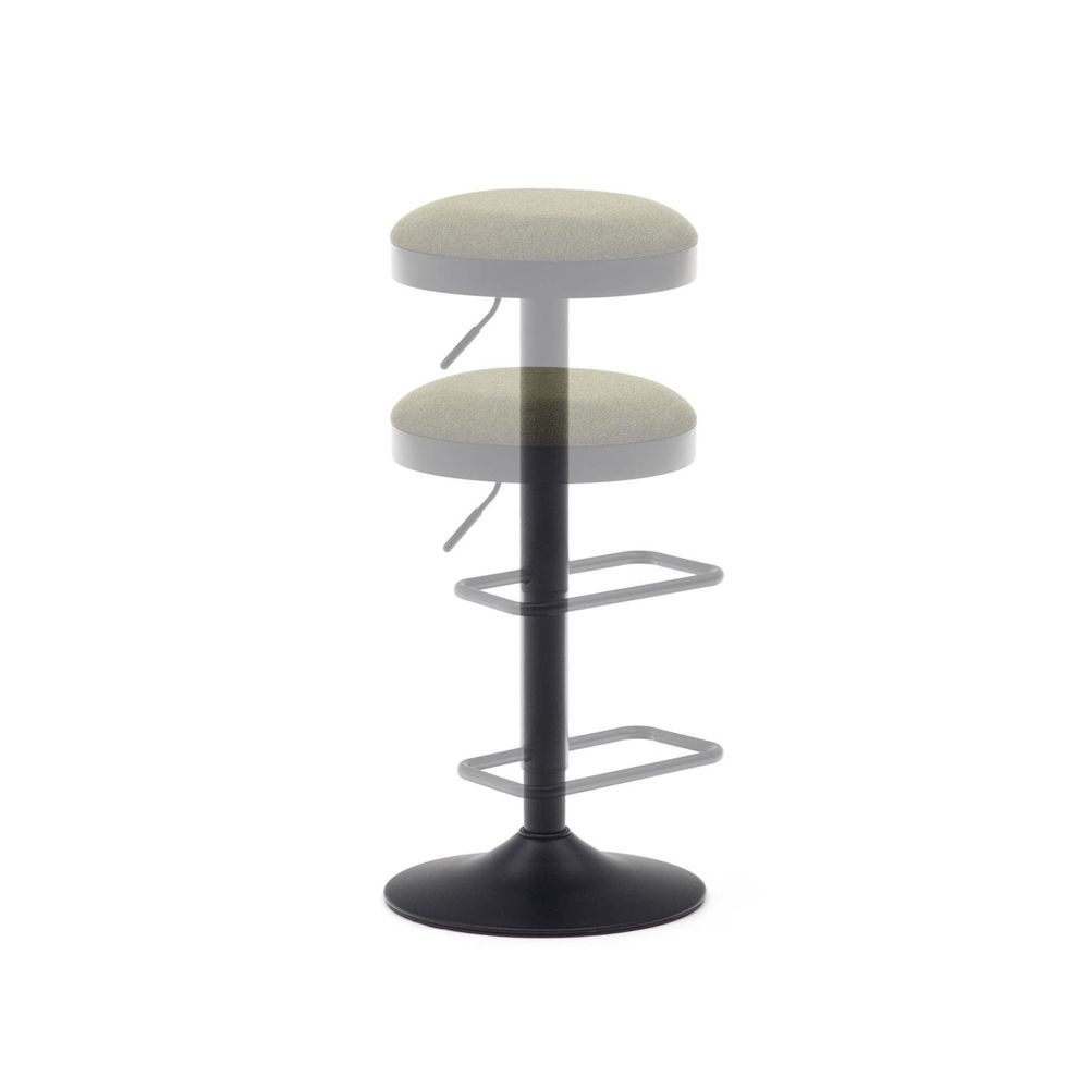 Verstelbare barstoel ZAIB - Zwart KAV C0600009SO06