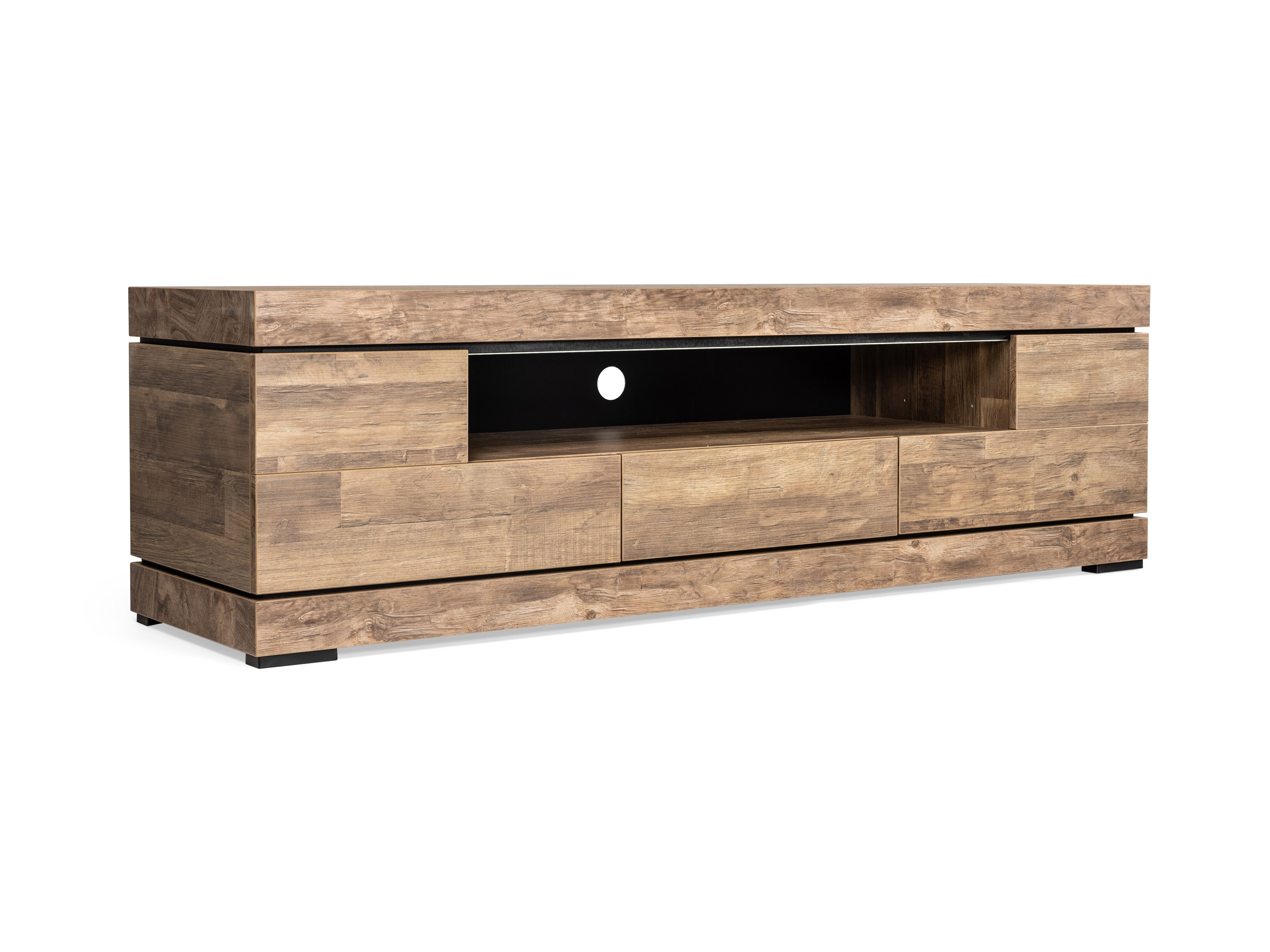 Tv-meubel ETNA groot - Old Teak