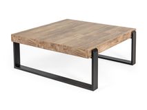 Salontafel vierkant SLATO - Old Teak EVA-38-000012-OT