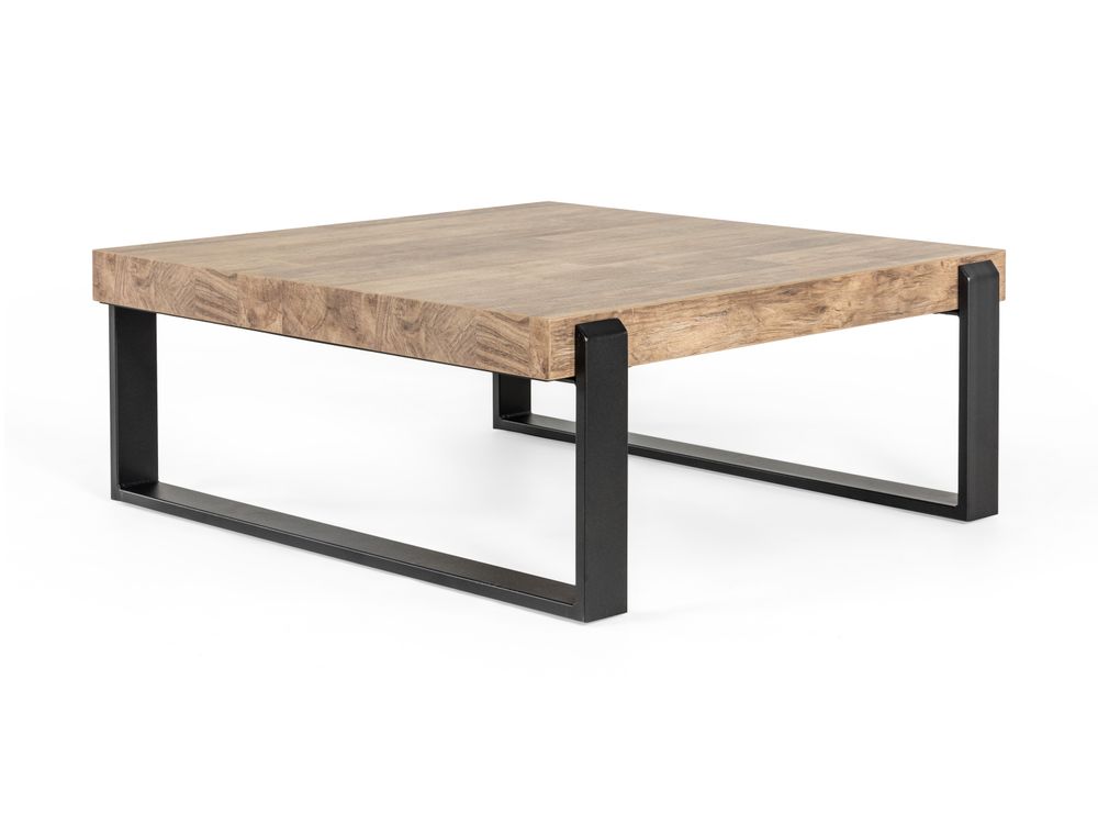 Salontafel vierkant SLATO - Old Teak EVA-38-000012-OT