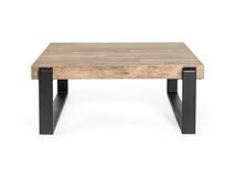 Salontafel vierkant SLATO - Old Teak EVA-38-000012-OT