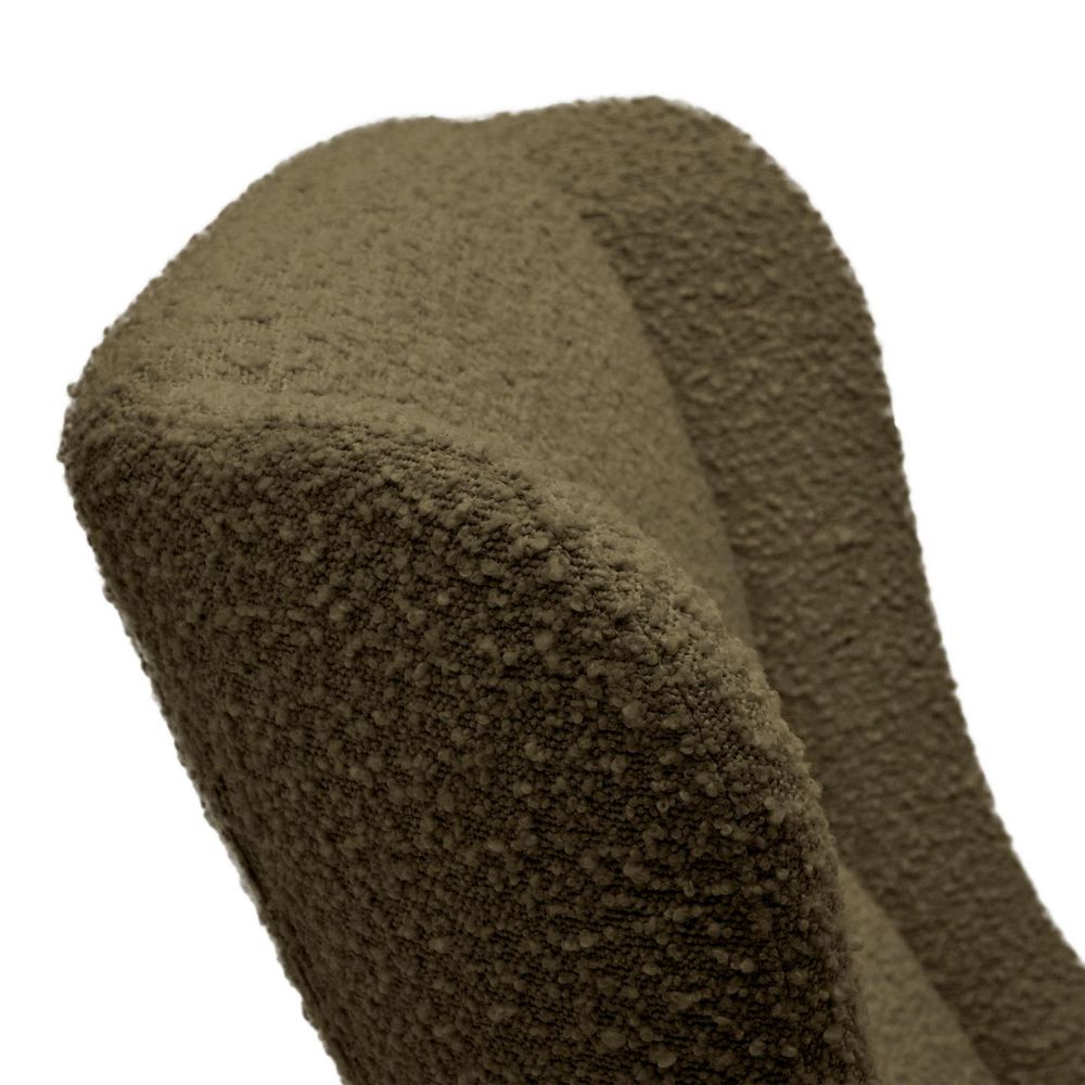 Schommelstoel MAUSTIN - Wit schapenvacht KAV S0900015JJ06