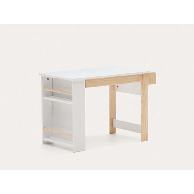 Bureau SERWA - Wit/Massief dennenhout