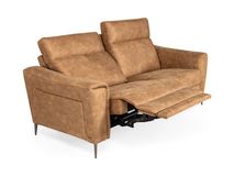 3-zit met 2 elektr. relaxen NEPAL - Cognac MED-22-000054-Z-BC16