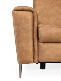 3-zit met 2 elektr. relaxen NEPAL - Cognac MED-22-000054-Z-BC16