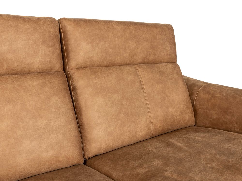3-zit met 2 elektr. relaxen NEPAL - Cognac MED-22-000054-Z-BC16