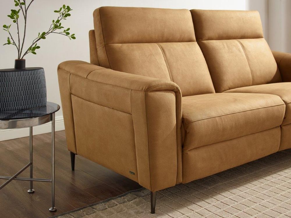 3-zit met 2 elektr. relaxen NEPAL - Cognac MED-22-000054-Z-BC16