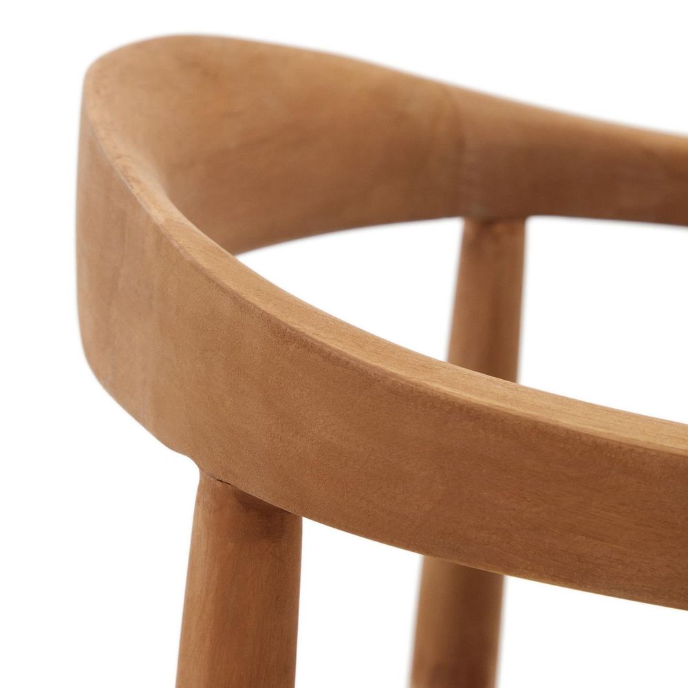 Armstoel YDALIA - Massief teak/Naturel KAV J0600075JJ01