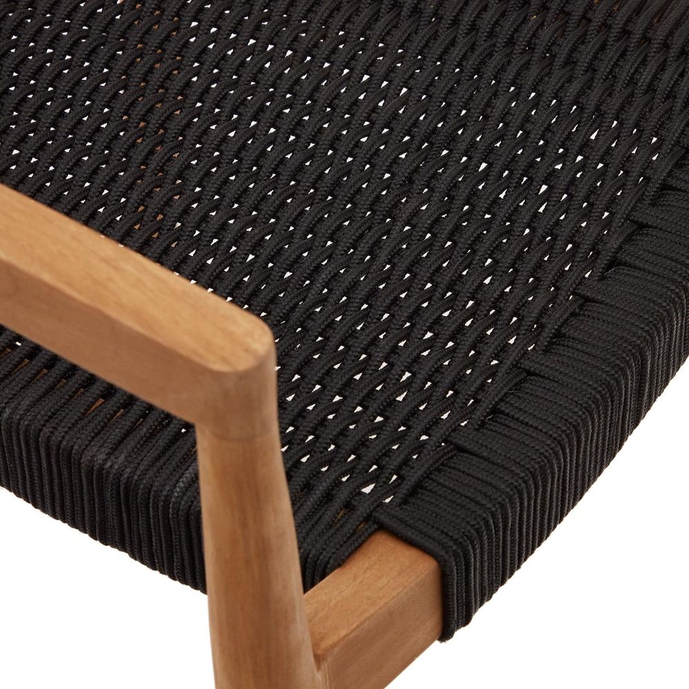 Armstoel YDALIA - Massief teak/Naturel KAV J0600075JJ01