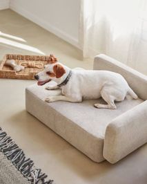 Klein huisdierenbed BOWIE - Beige KAV BOSBE