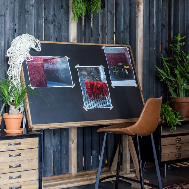 Barstoel FRANKY - Brown