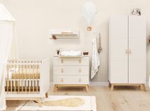 Babybed LINES - Dune / Naturel BOP LN BB