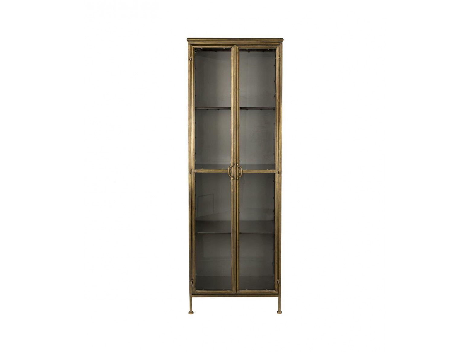 Vitrinekast GERTLUSH - Goud ZVR 4100047