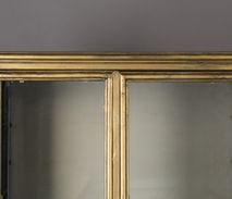 Vitrinekast GERTLUSH - Goud ZVR 4100047