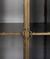 Vitrinekast GERTLUSH - Goud ZVR 4100047