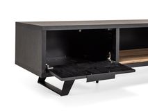 TV-meubel VENETO - Elegant Black/Old Teak MBR-78-000007