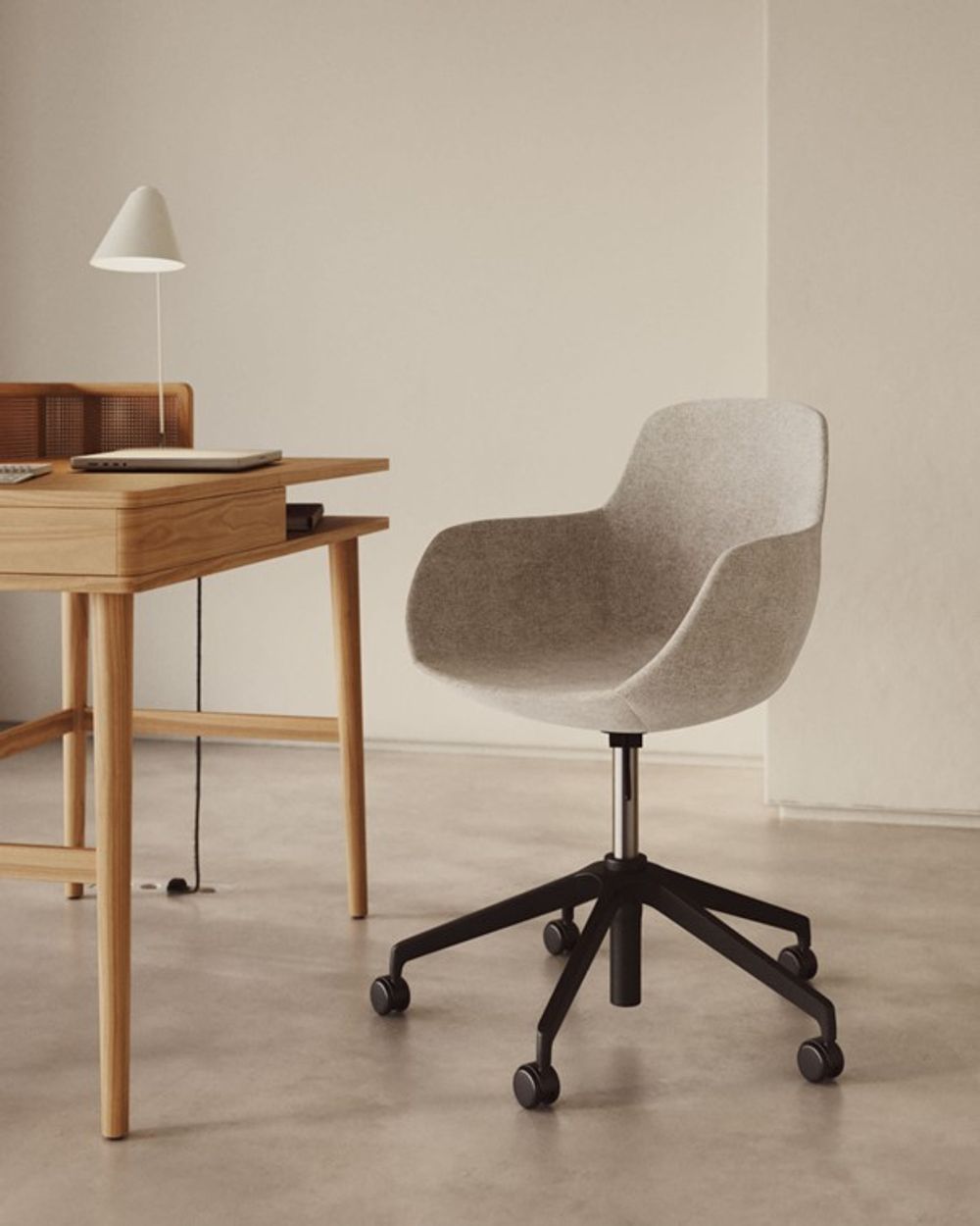Bureaustoel TISSIANA - Donkergrijs KAV C0200006BF12