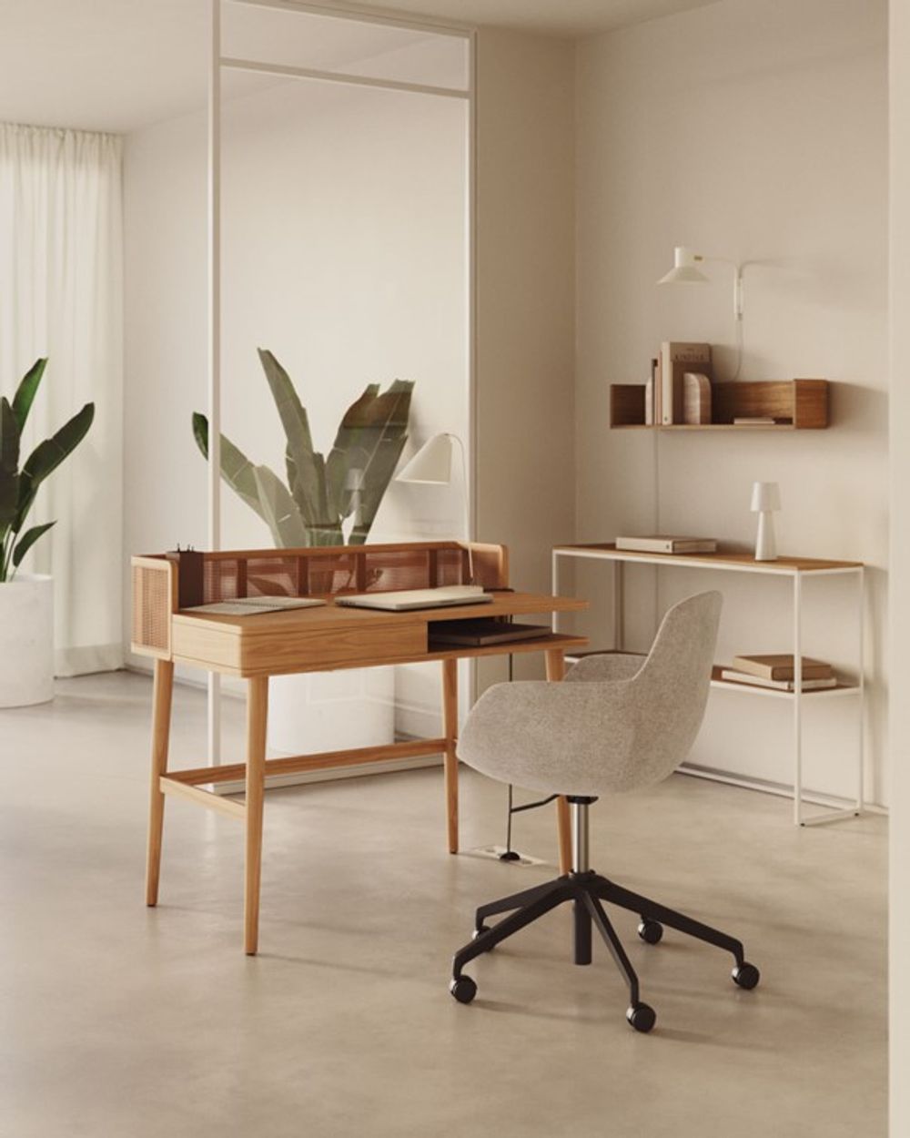 Bureaustoel TISSIANA - Donkergrijs KAV C0200006BF12