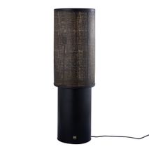 Vloerlamp JARNE - Zwart/Bruin PEM 717914