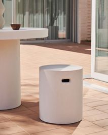 Voetbank AIGUABLAVA - Wit cement KAV J2200017PR05