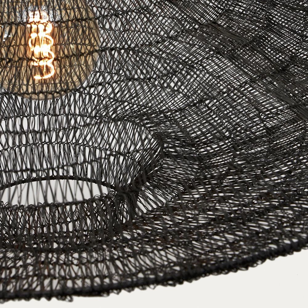 Plafondlamp MAKAI - Zwart metaal KAV L0100034RR01