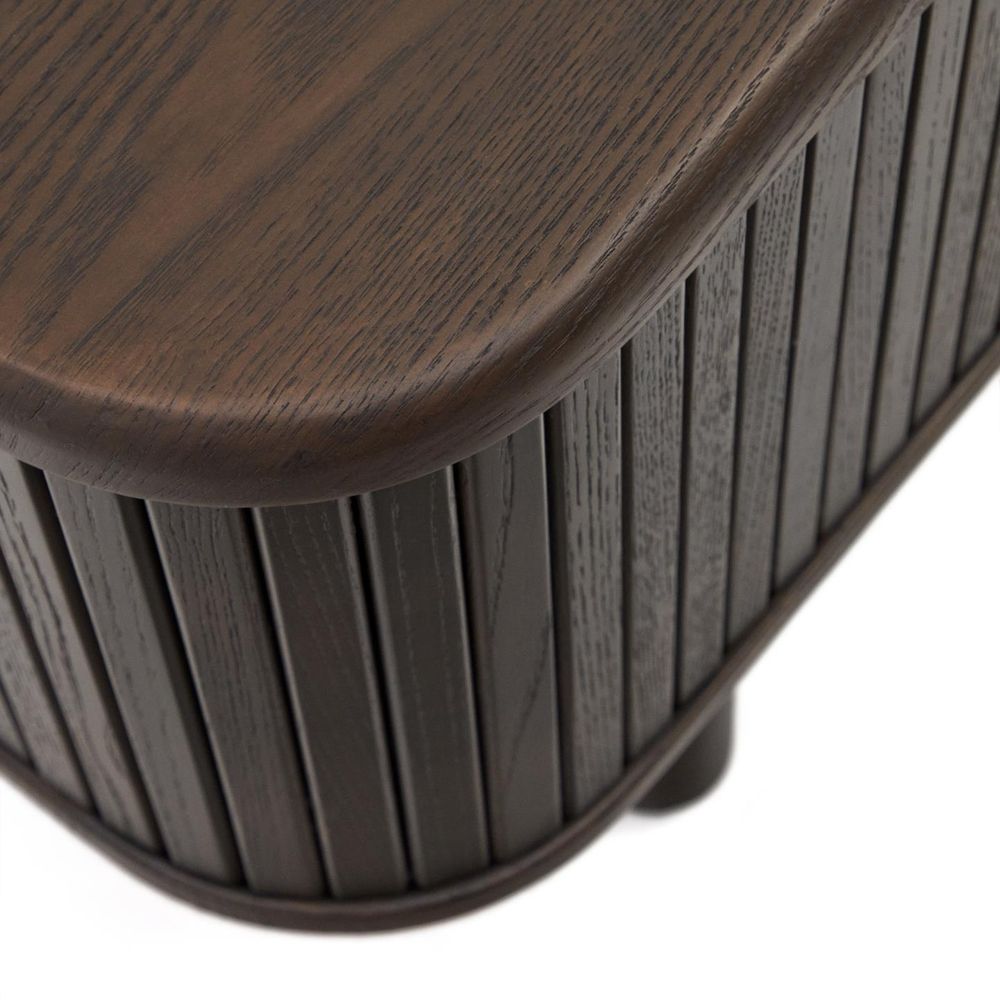 Tv-meubel MAILEN - Donker essenfineer KAV M1000013MM51