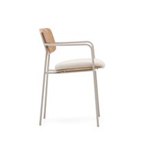 Stoel MAUREEN - Eikenfineer / Beige KAV CC6029KY12