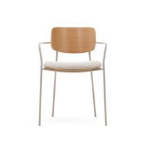 Stoel MAUREEN - Eikenfineer / Beige KAV CC6029KY12