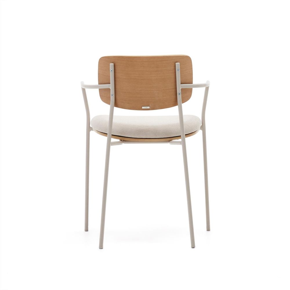 Stoel MAUREEN - Eikenfineer / Beige KAV CC6029KY12