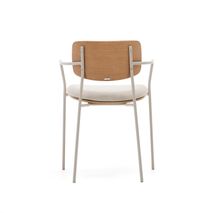 Stoel MAUREEN - Eikenfineer / Beige KAV CC6029KY12