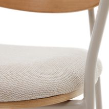 Stoel MAUREEN - Eikenfineer / Beige KAV CC6029KY12