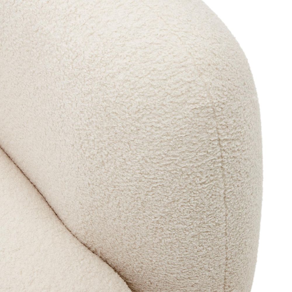 3-zitsbank MARTINA - Witte schapenvacht KAV S83130HI39