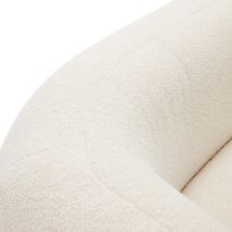 3-zitsbank MARTINA - Witte schapenvacht KAV S83130HI39