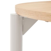 Uitschuifbare eetkamertafel MONTUIRI - Eikenfineer KAV T0300021MM40