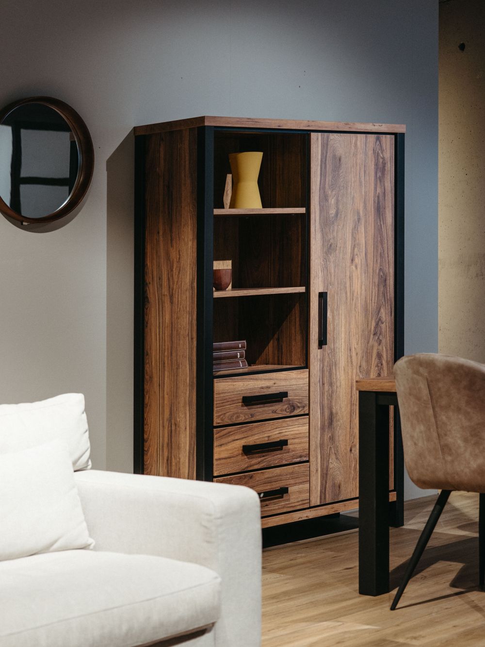 Wandkast NOVARA - Sheesham MXF-248-000002