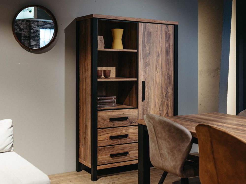 Wandkast NOVARA - Sheesham MXF-248-000002