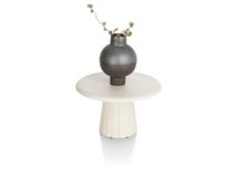 Salontafel rond KALMAR - Stone skin XOO 46791OWI