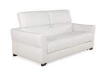 Zetelbed MONTREAL - Wit leder DDV MO 3ZB-30-RBN