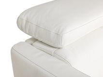 Zetelbed MONTREAL - Wit leder DDV MO 3ZB-30-RBN