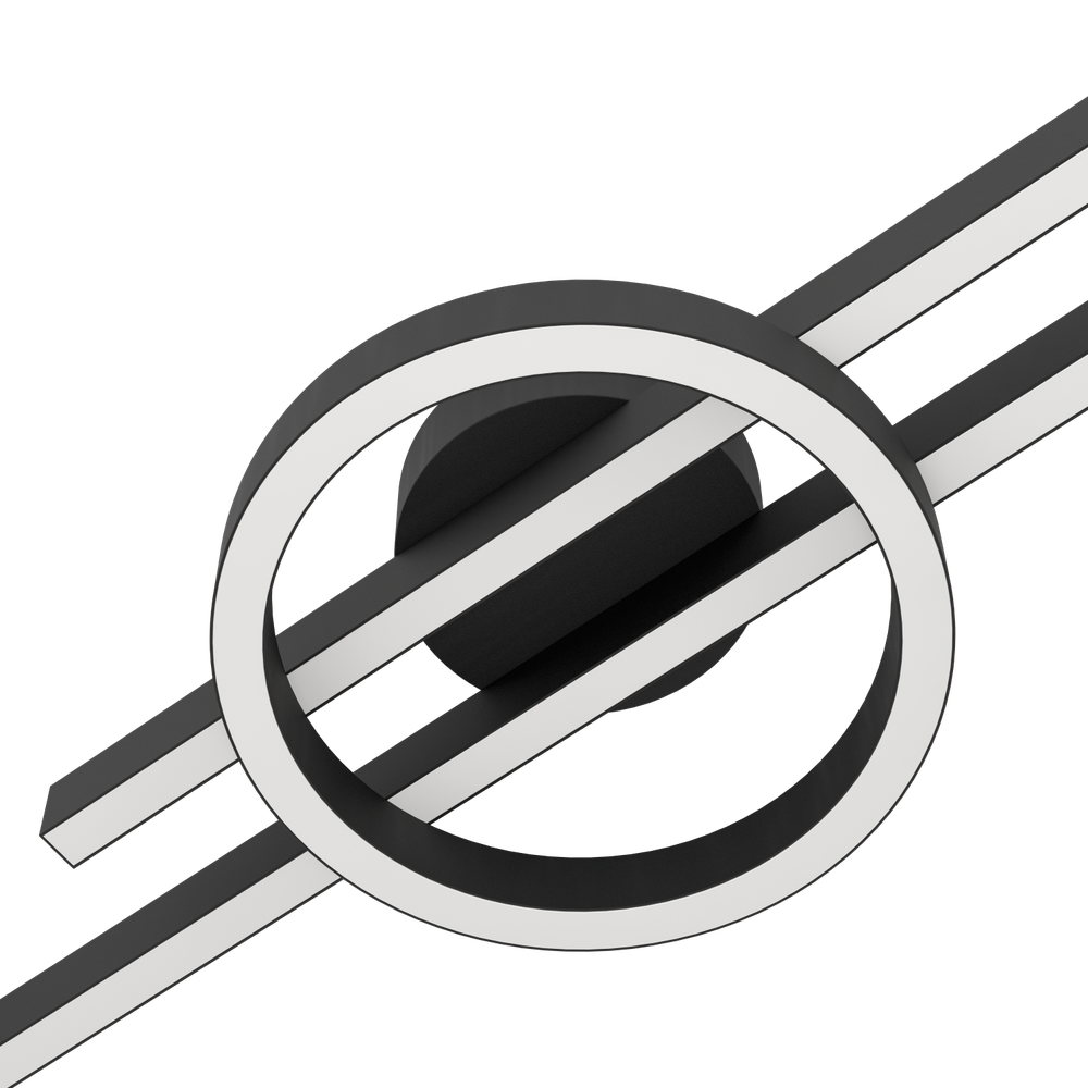 Plafondlamp AMANDOLO - Zwart EGL 900953