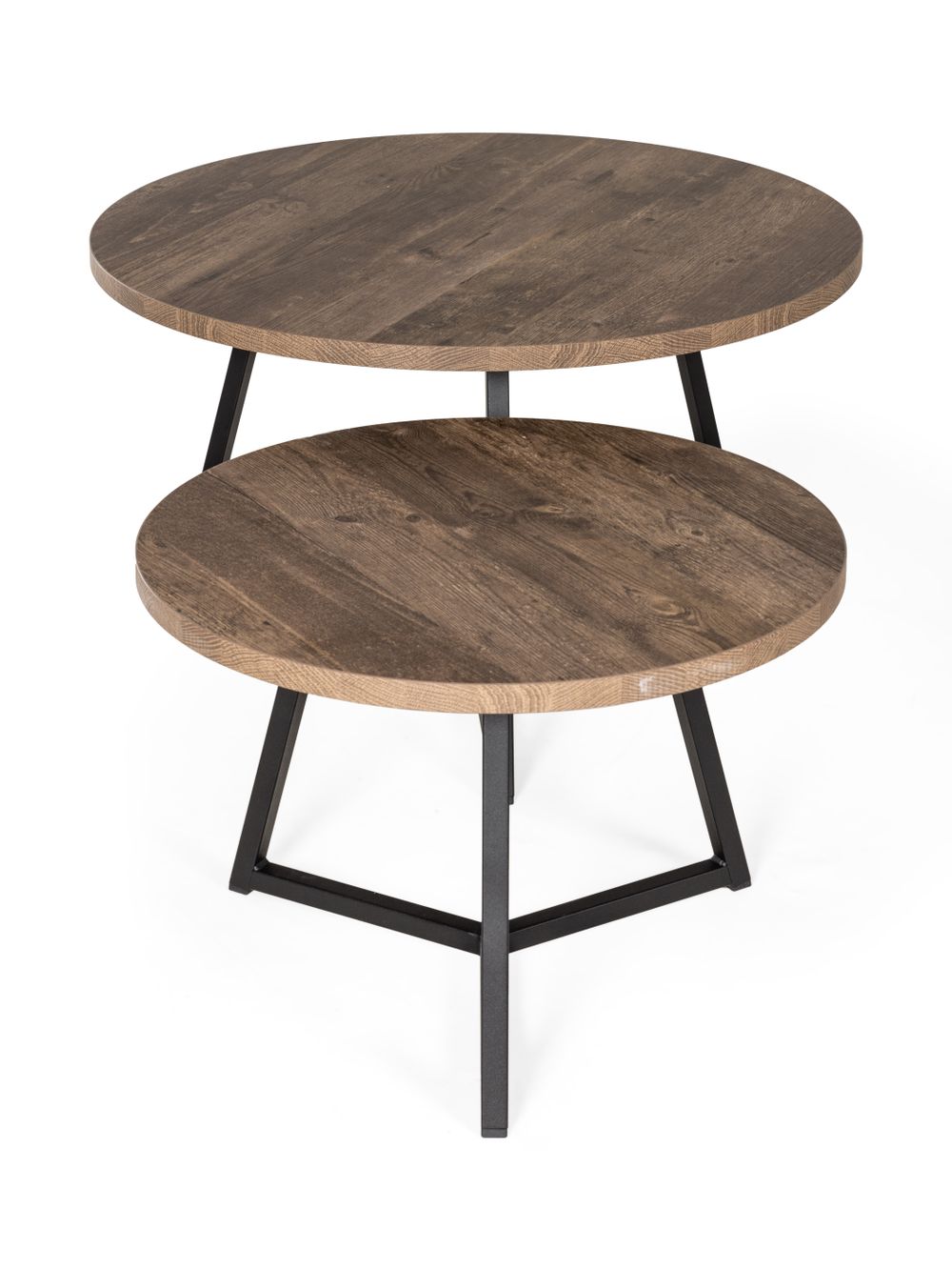 Set van 2 salontafels TORINO - Mokka MXF TOR ST-M