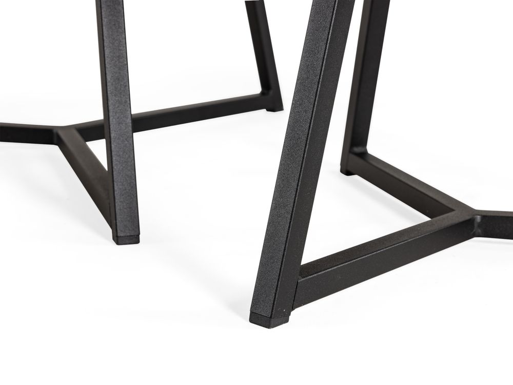 Set van 2 salontafels TORINO - Mokka MXF TOR ST-M