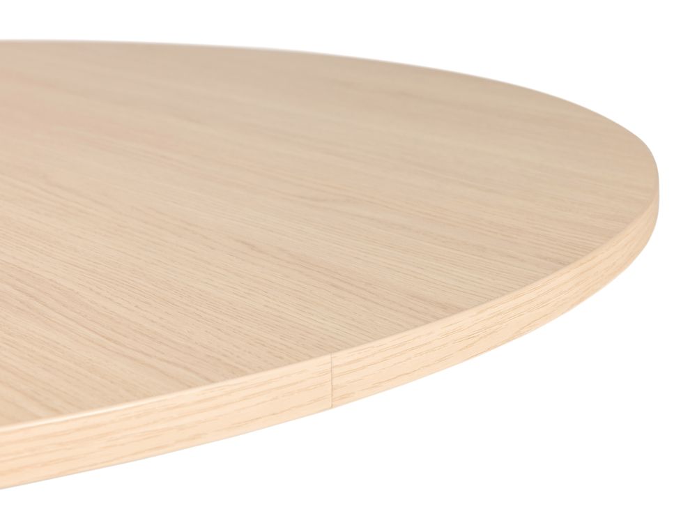 Eetkamertafel SPINNER - Zwart/eik PFT-206-000013-HP81