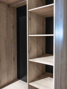 Schuifdeurkast LIMA - Lichtgrijs eiken MBR LI SK25-MOLG