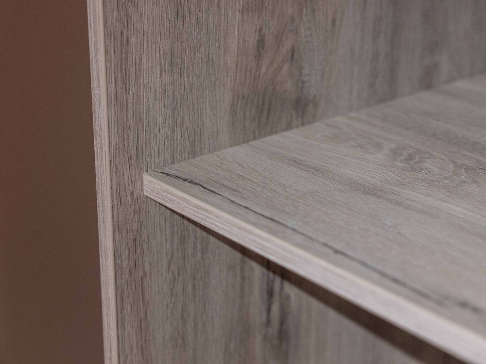 Schuifdeurkast LIMA - Lichtgrijs eiken MBR LI SK25-MOLG