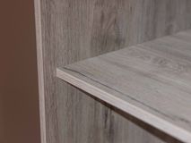 Schuifdeurkast LIMA - Lichtgrijs eiken MBR LI SK25-MOLG