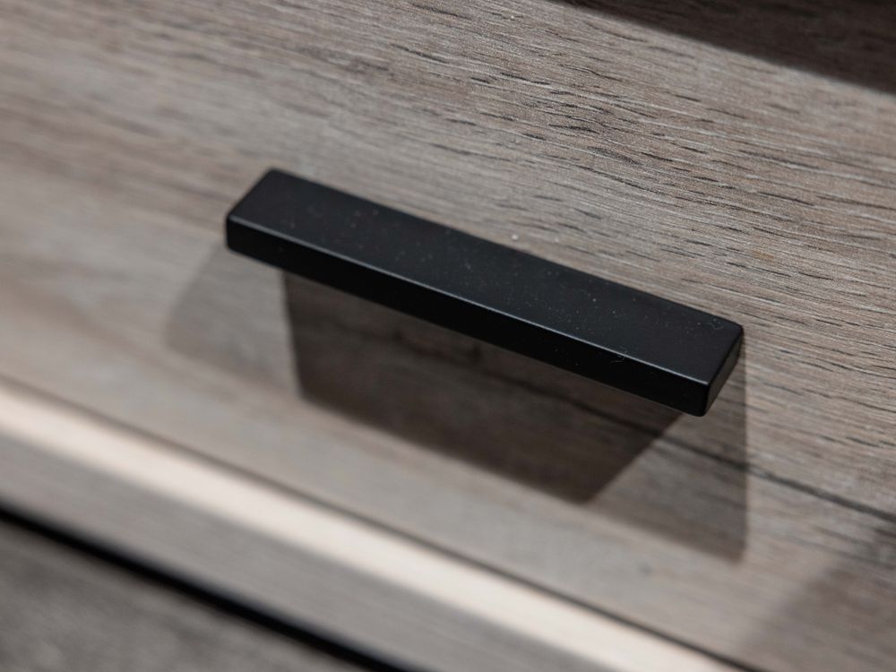 2-persoonbed met 2 nachttafels LIMA - Lichtgrijs e MBR LI LB180-2NK-MOLG